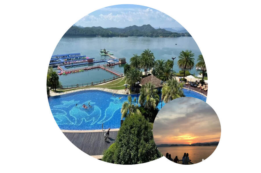 Honle Group organized all employees to travel to Qiandao Lake 5