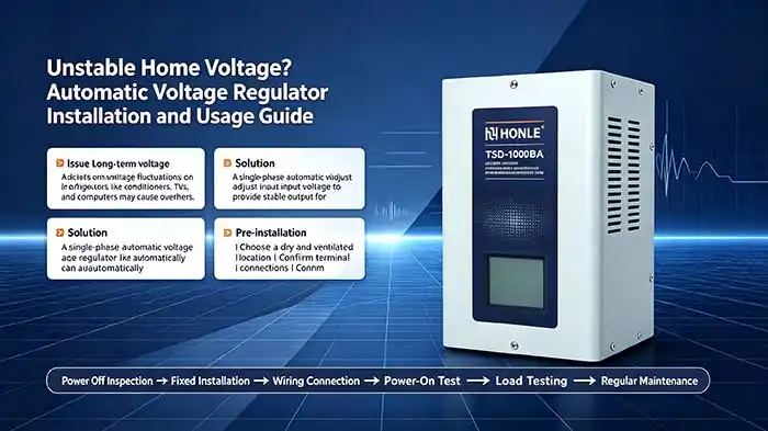 TSD Series Automatic Voltage Stabilizer