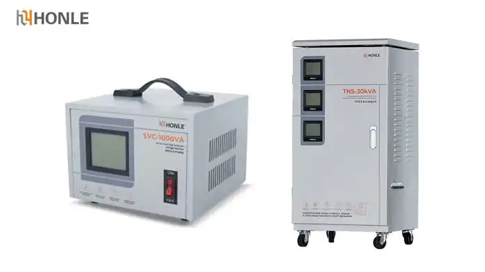 SVC vs TNS Servo Voltage Stabilizer