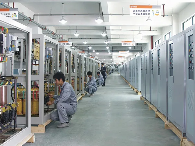 Industrial production line stopped due to voltage sag causing unplanned downtime and lost productivity